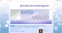 Desktop Screenshot of kirsivaalio.info